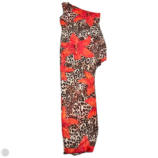 Dress Casual Maxi By Fashion Nova In Leopard Print, Size: 2x