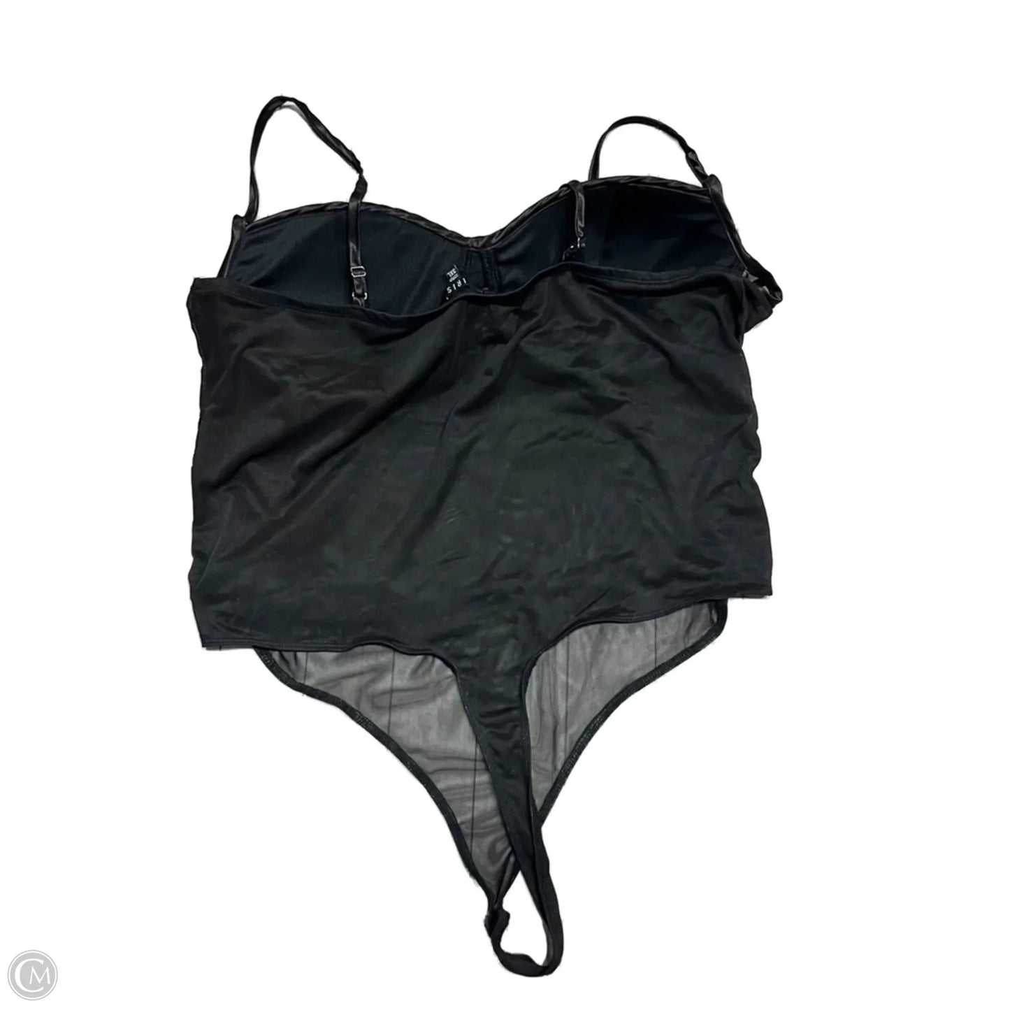 Bodysuit By Iris In Black, Size: 3x