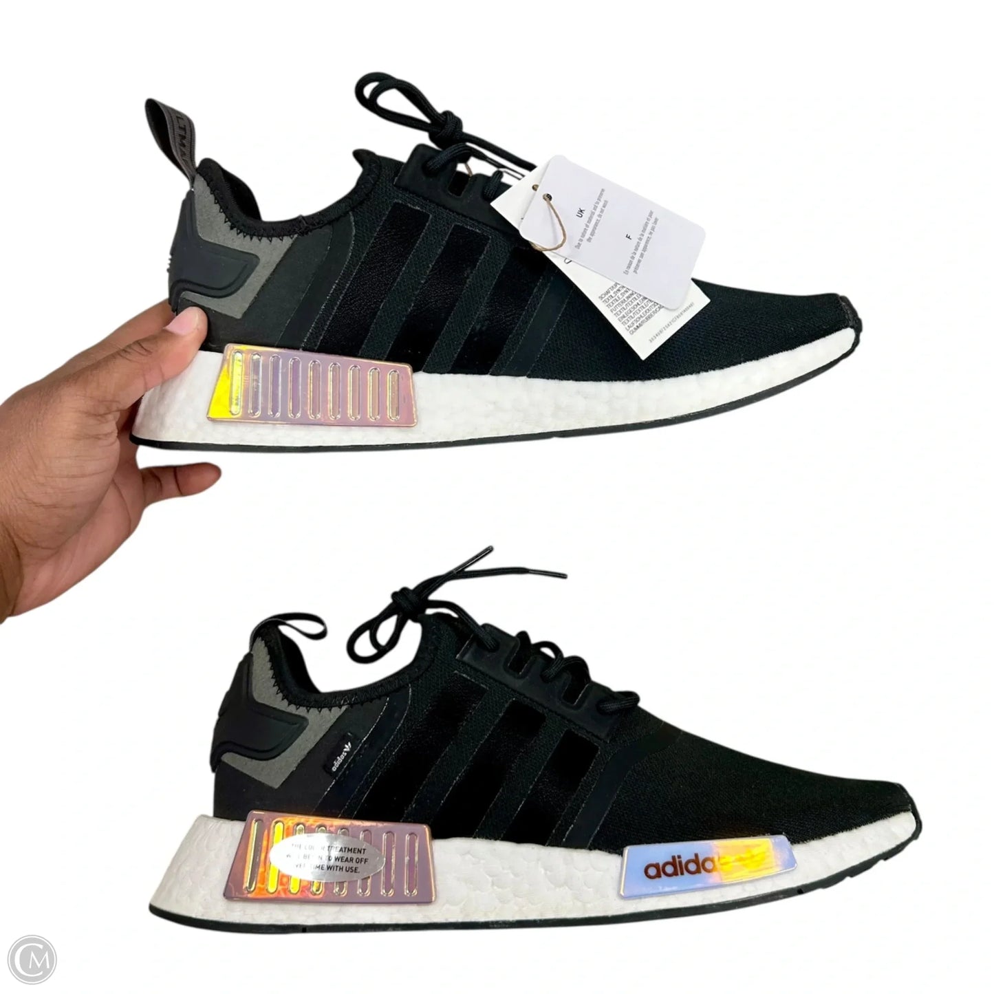 Shoes Athletic By Adidas In Black & White, Size: 10