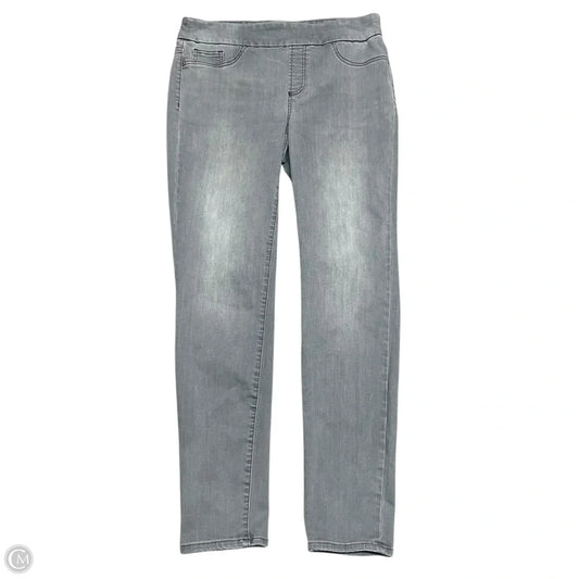 Jeans Jeggings By Chicos In Grey, Size: 4