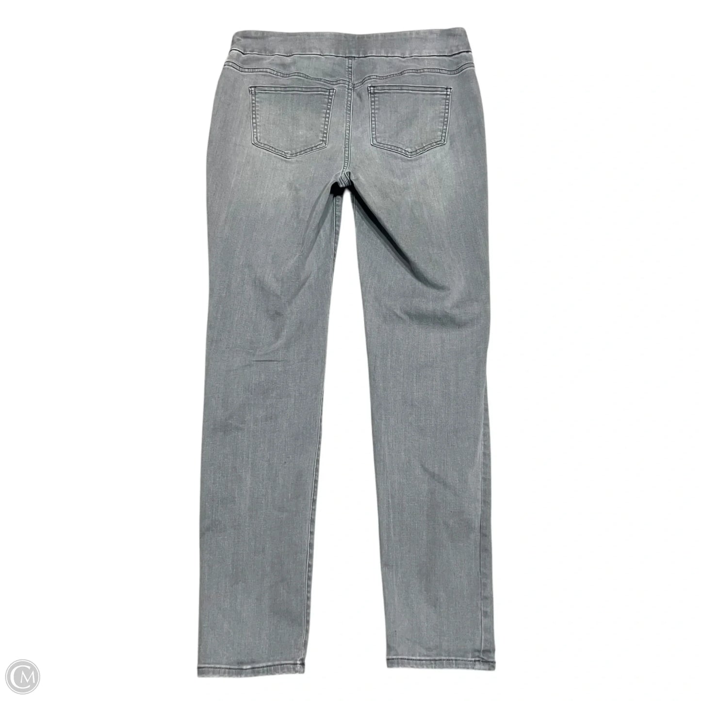 Jeans Jeggings By Chicos In Grey, Size: 4