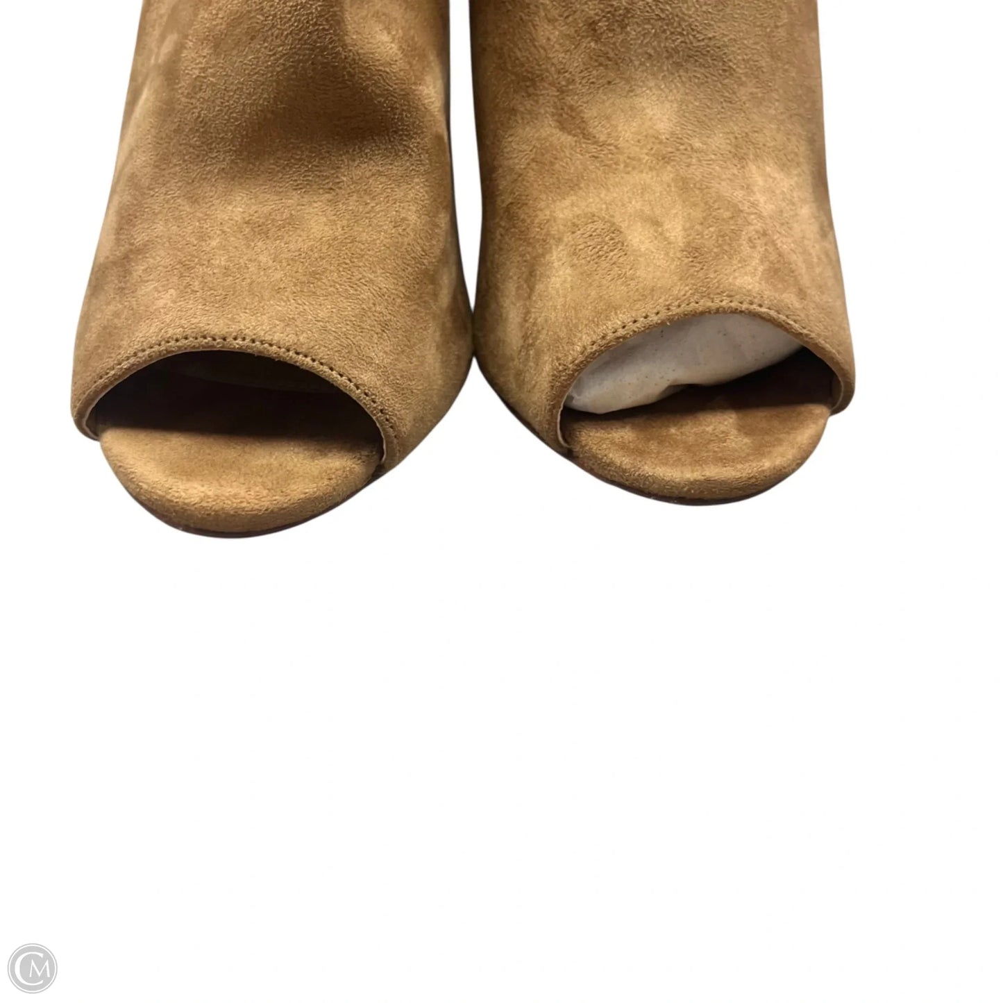 Boots Ankle Heels By Olivia In Tan, Size: 11