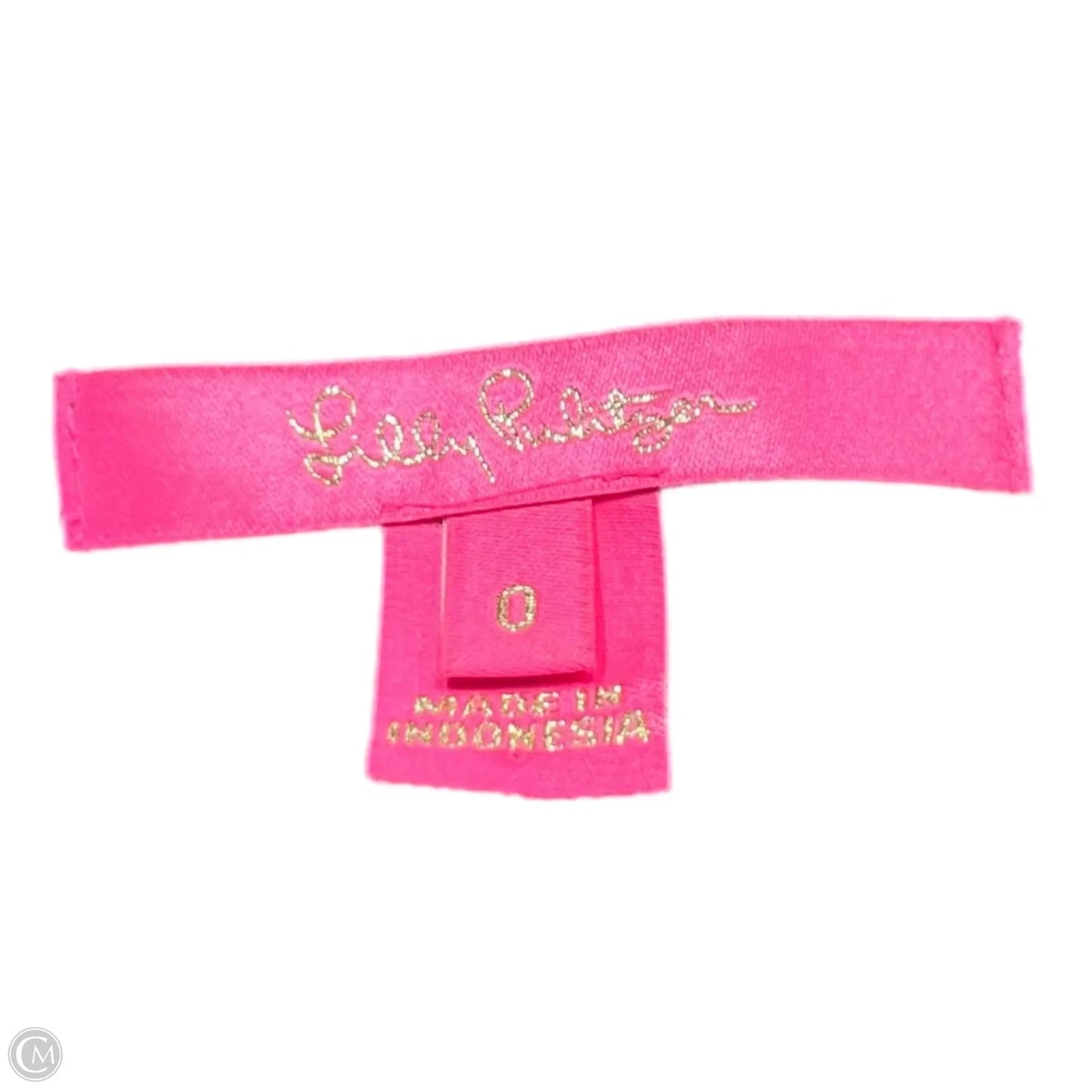 Top Short Sleeve Designer By Lilly Pulitzer In Blue, Size: Xs