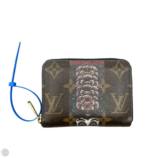 Wallet Luxury Designer By Louis Vuitton, Size: Small