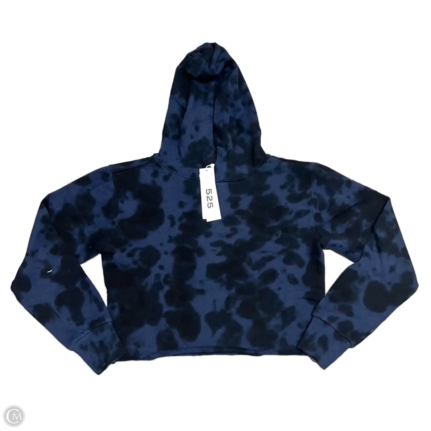 Sweatshirt Hoodie By 525 In Black & Blue, Size: Xs