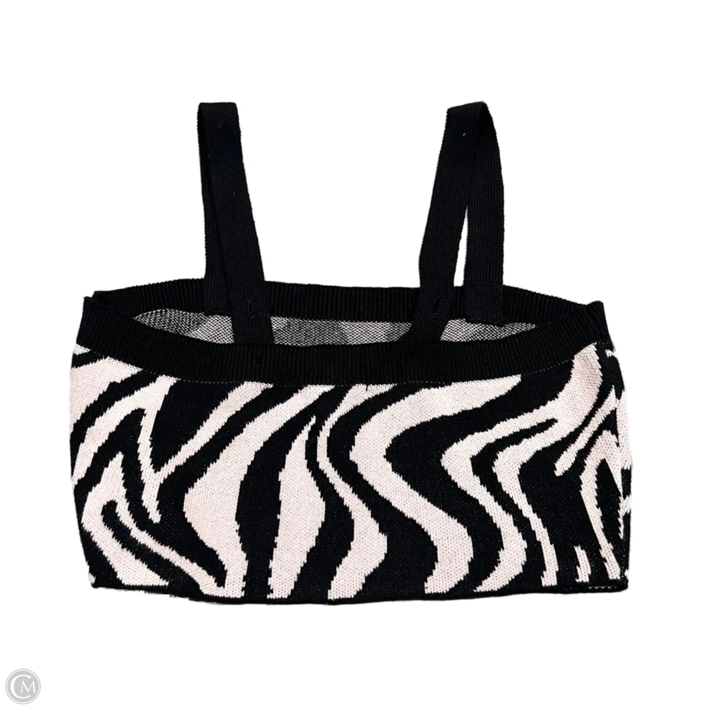Bralette By 525 In Zebra Print, Size: S