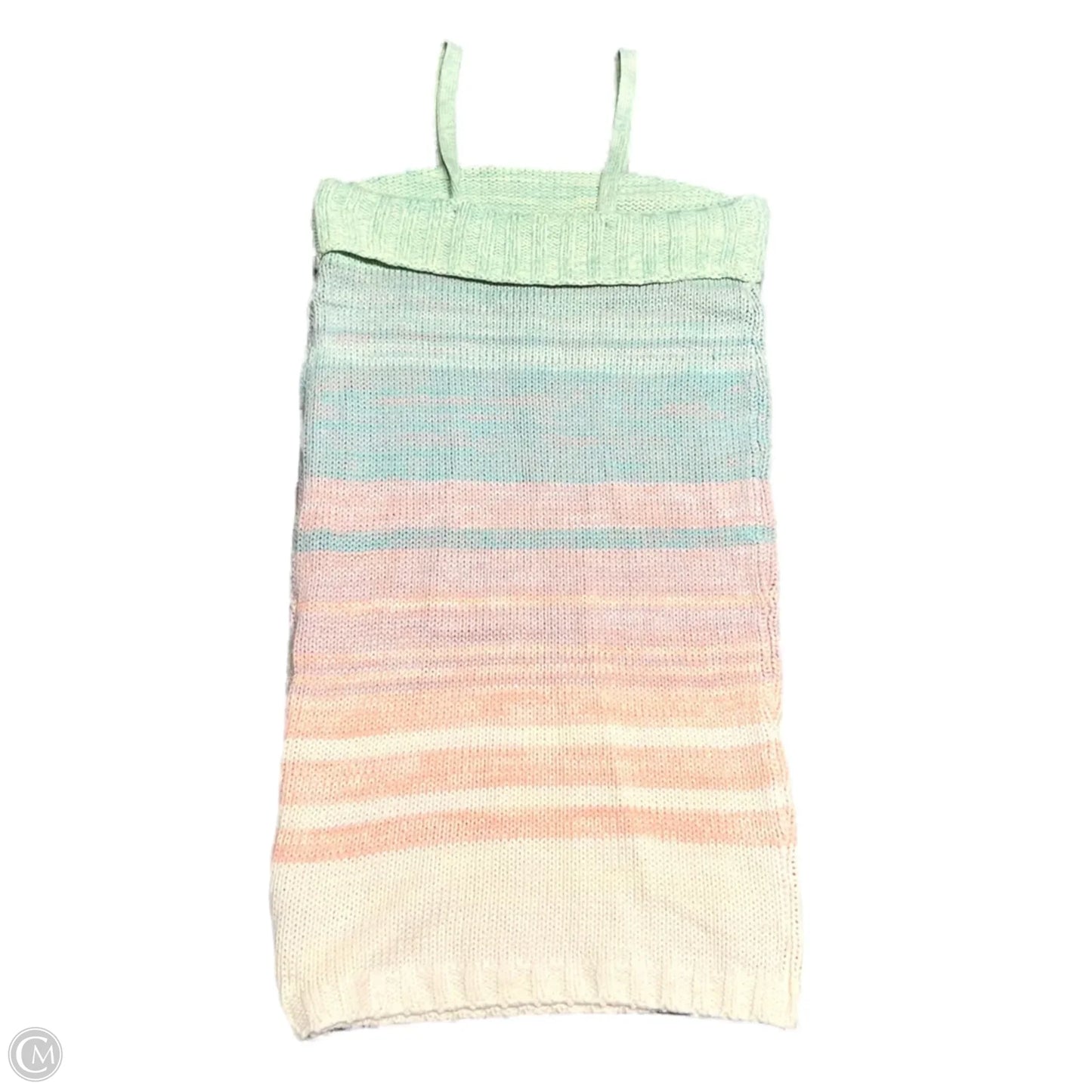 Dress Sweater By 525 In Green & Pink, Size: M