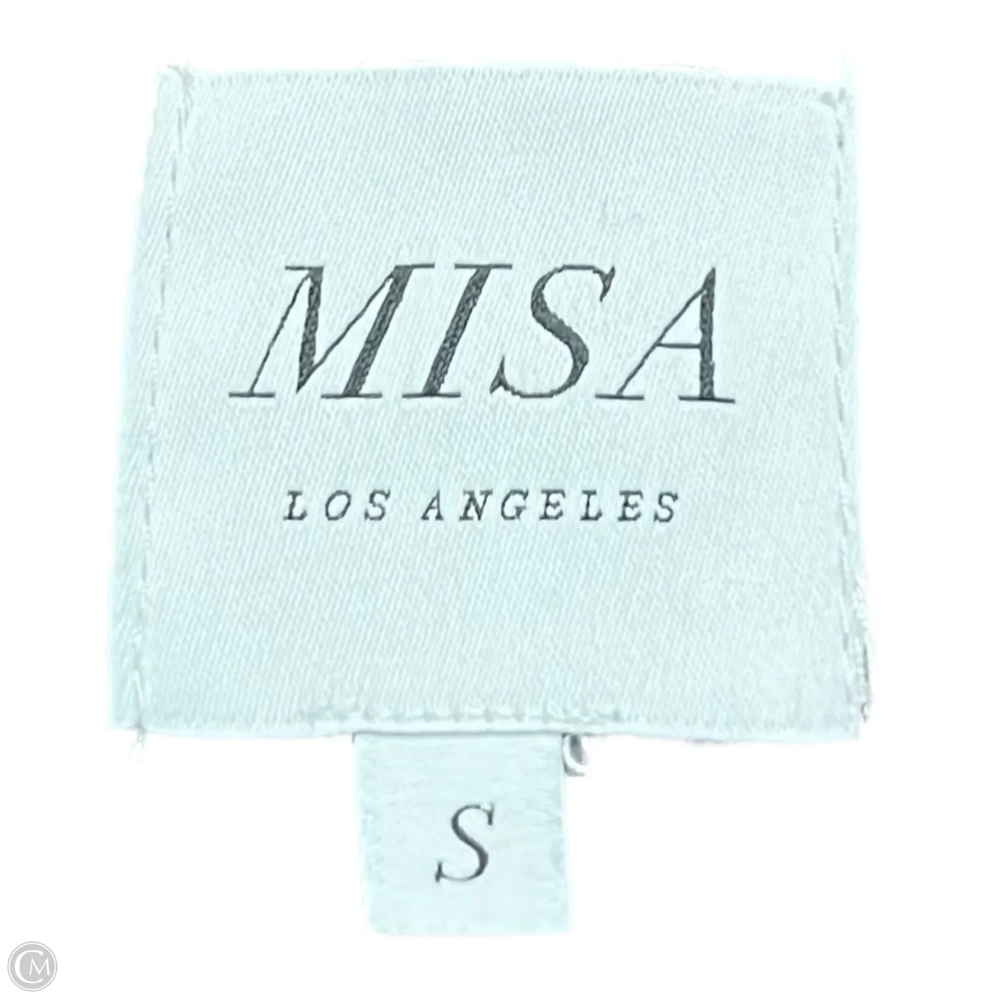 Dress Designer By Misa In Black & Pink, Size: S