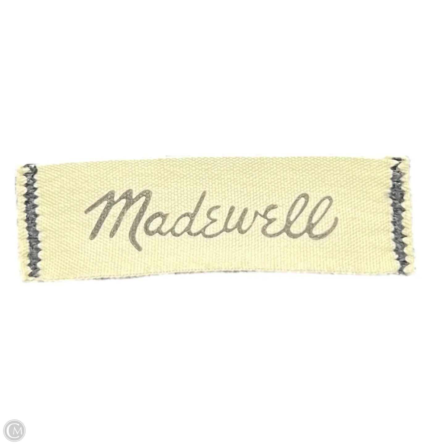 Jeans Straight By Madewell In Grey Denim, Size: 2