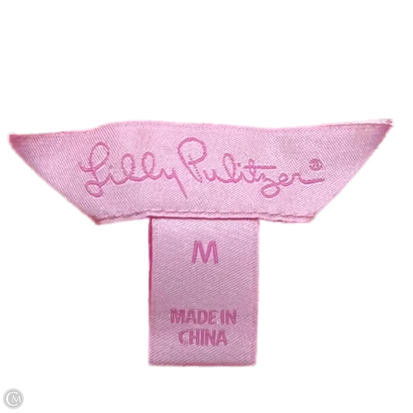 Top Long Sleeve Designer By Lilly Pulitzer In Peach, Size: M