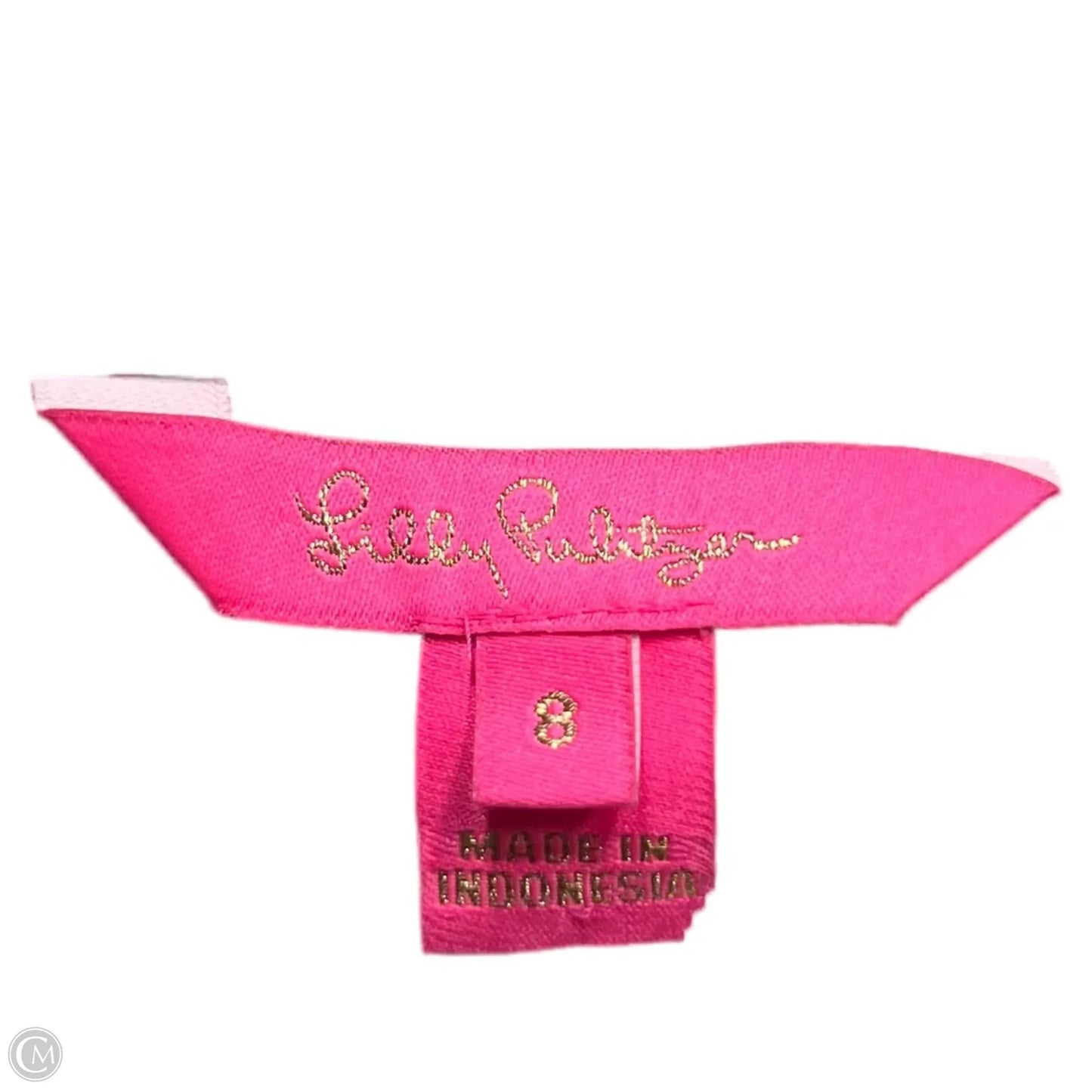 Dress Designer By Lilly Pulitzer In Green & White, Size: M