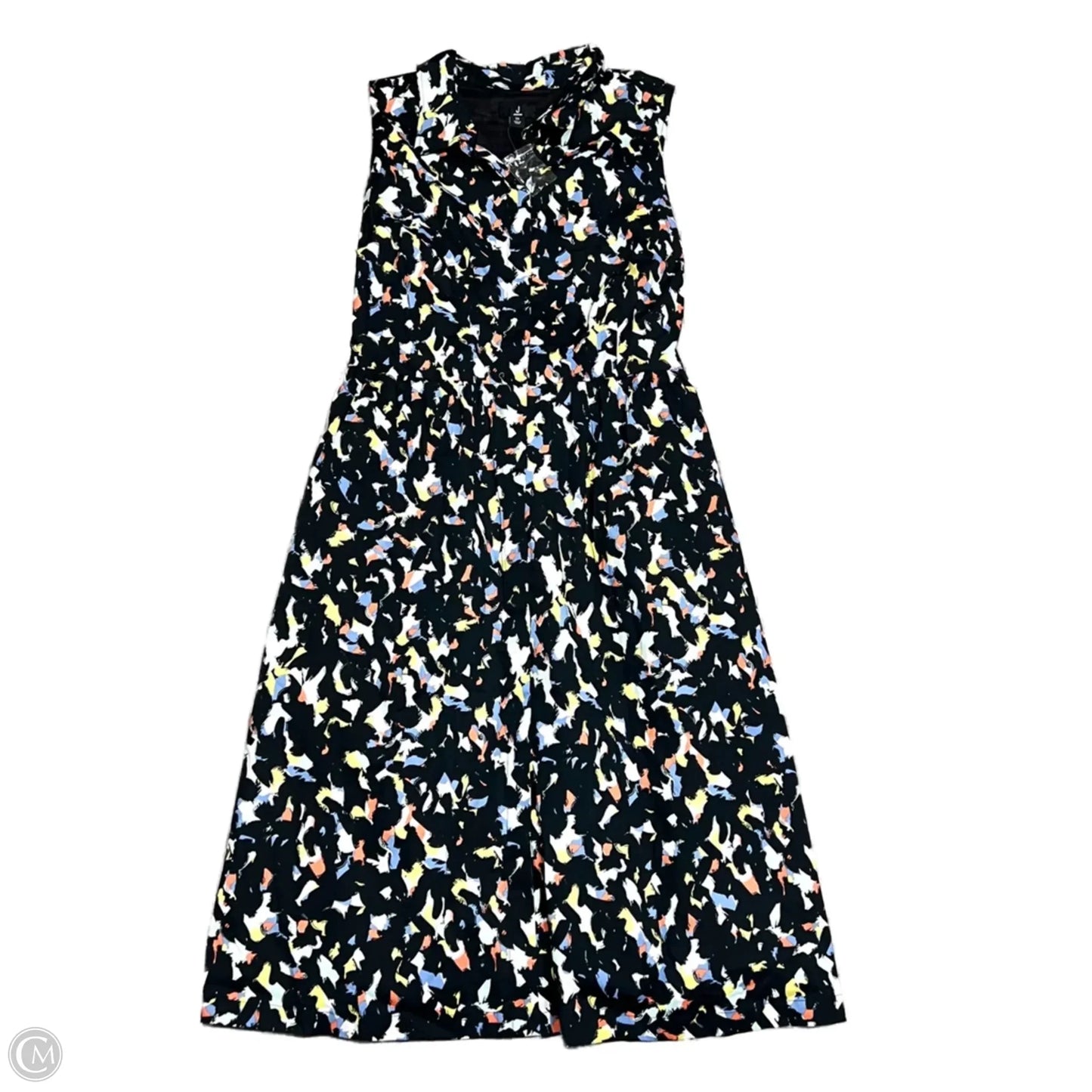 Dress Designer By Lilly Pulitzer In Green & White, Size: S