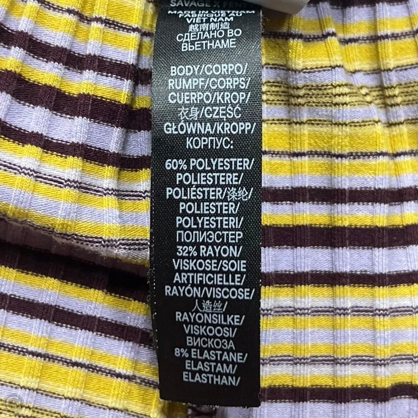 Pants Lounge By Savage X Fenty In Purple & Yellow, Size: L