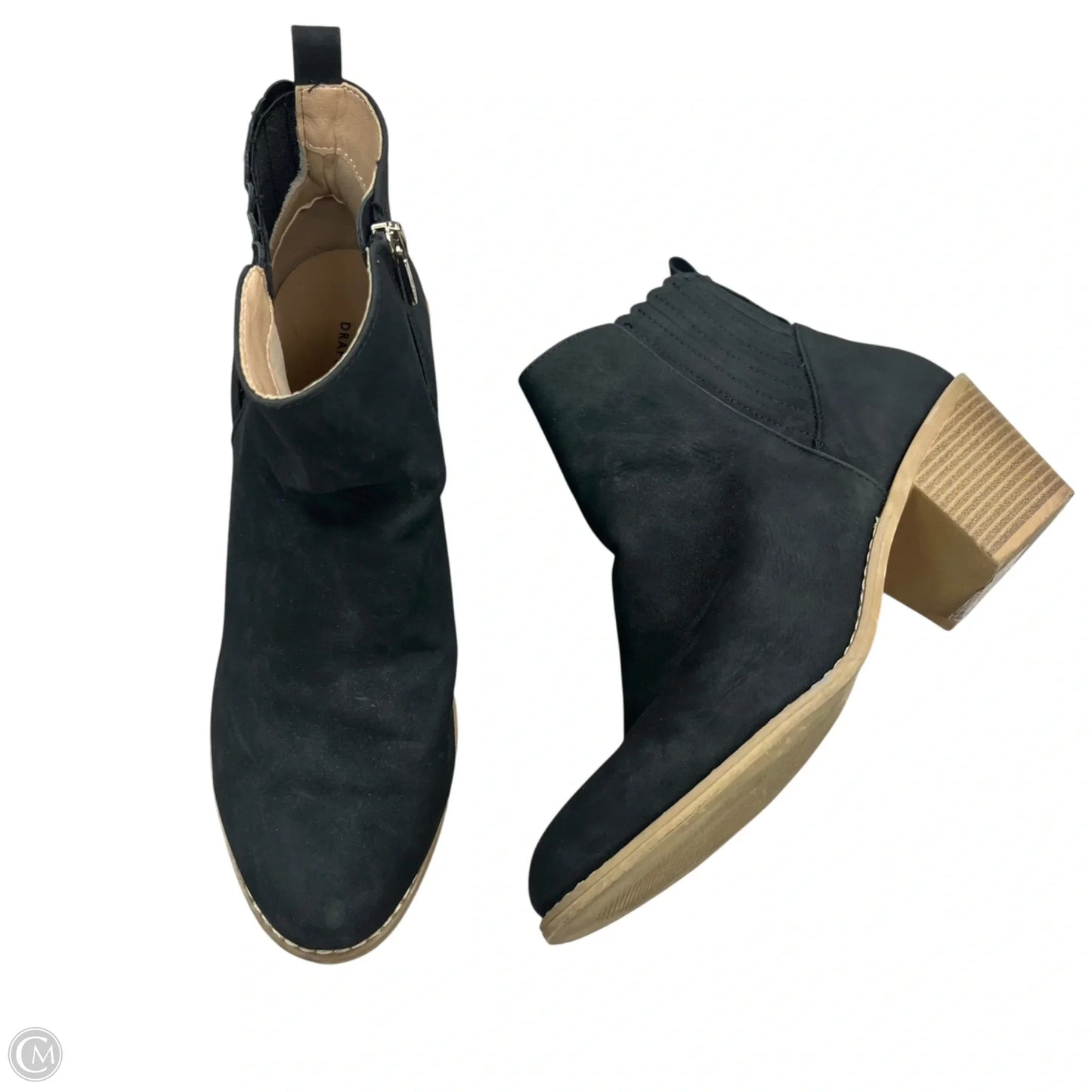 Boots Ankle Heels By Draper James In Black, Size: 10