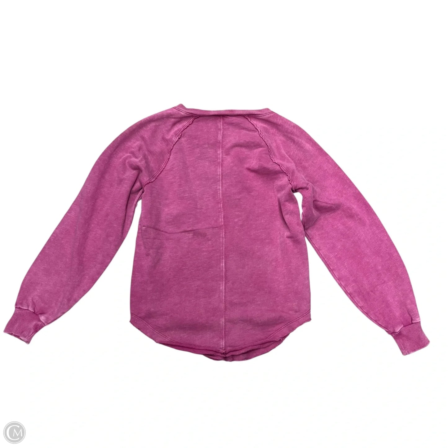 Sweatshirt Crewneck By Pilcro In Purple, Size: Xs