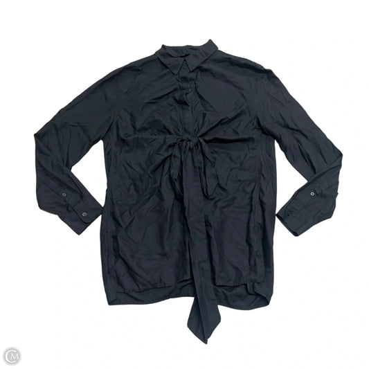 Top Long Sleeve Designer By All Saints In Black, Size: M