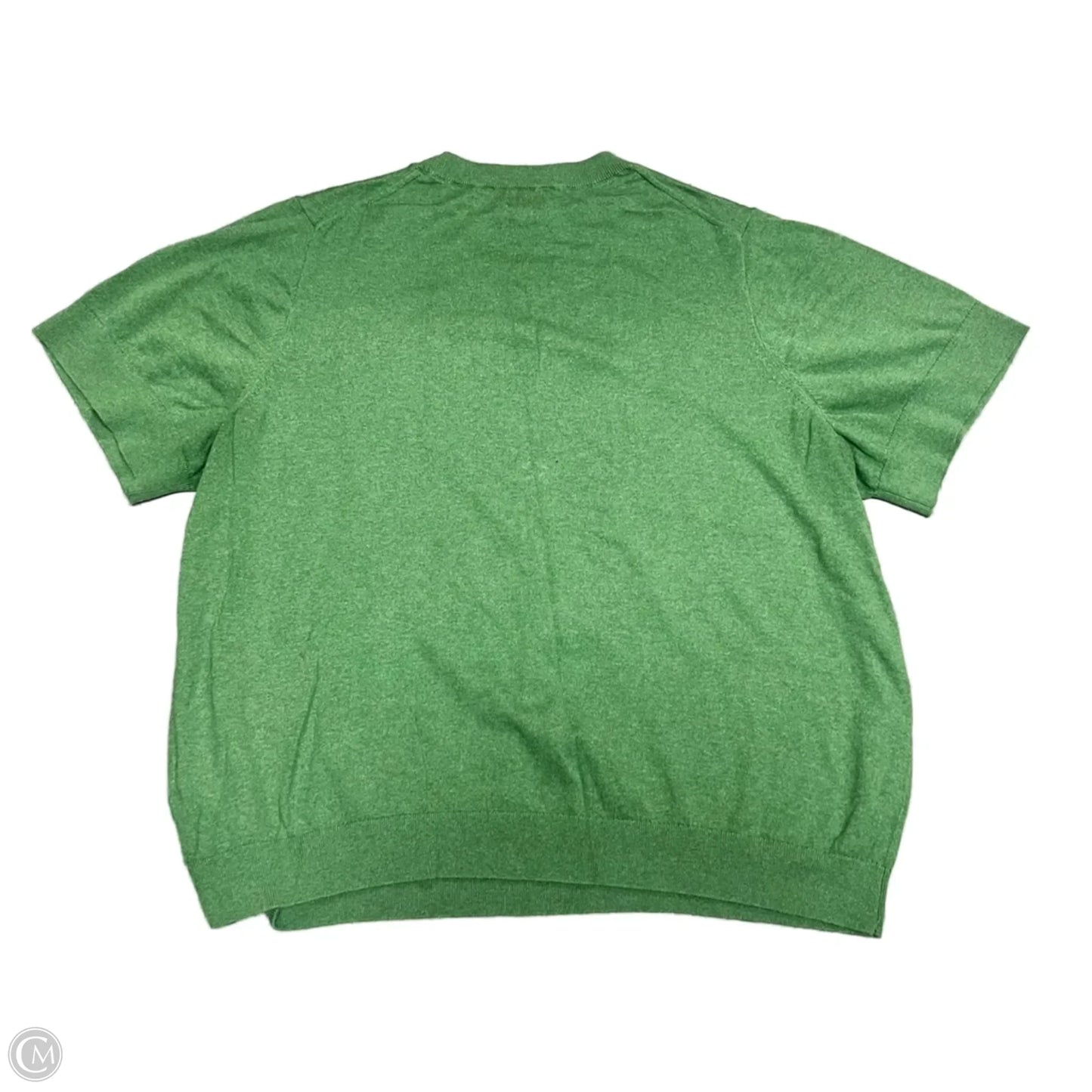 Sweater Short Sleeve By J. Crew In Green, Size: 3x