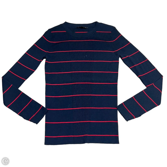 Sweater By Athleta In Blue & Red, Size: S