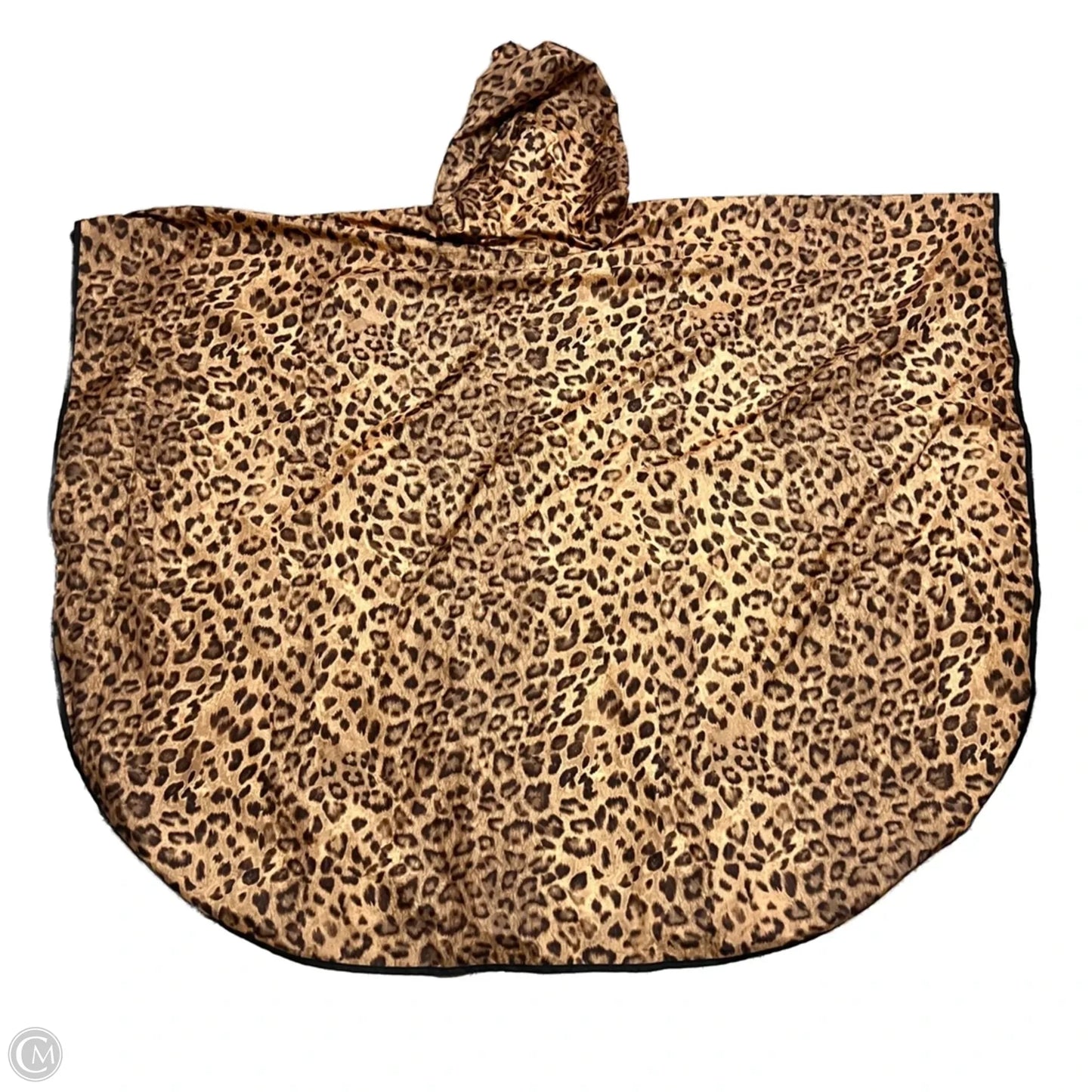 Poncho By Chicos In Leopard Print, Size: Osfm