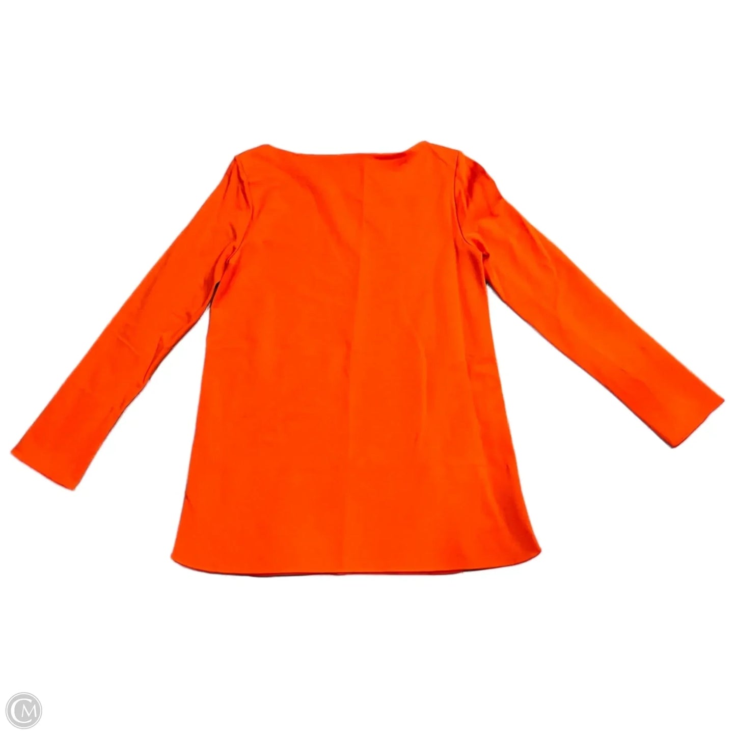 Top Long Sleeve By Cos In Orange, Size: Xs
