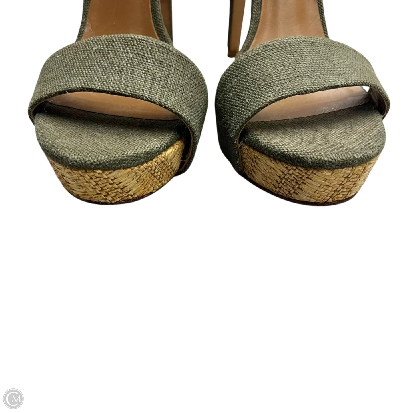 Sandals Designer By Tory Burch In Green, Size: 9.5