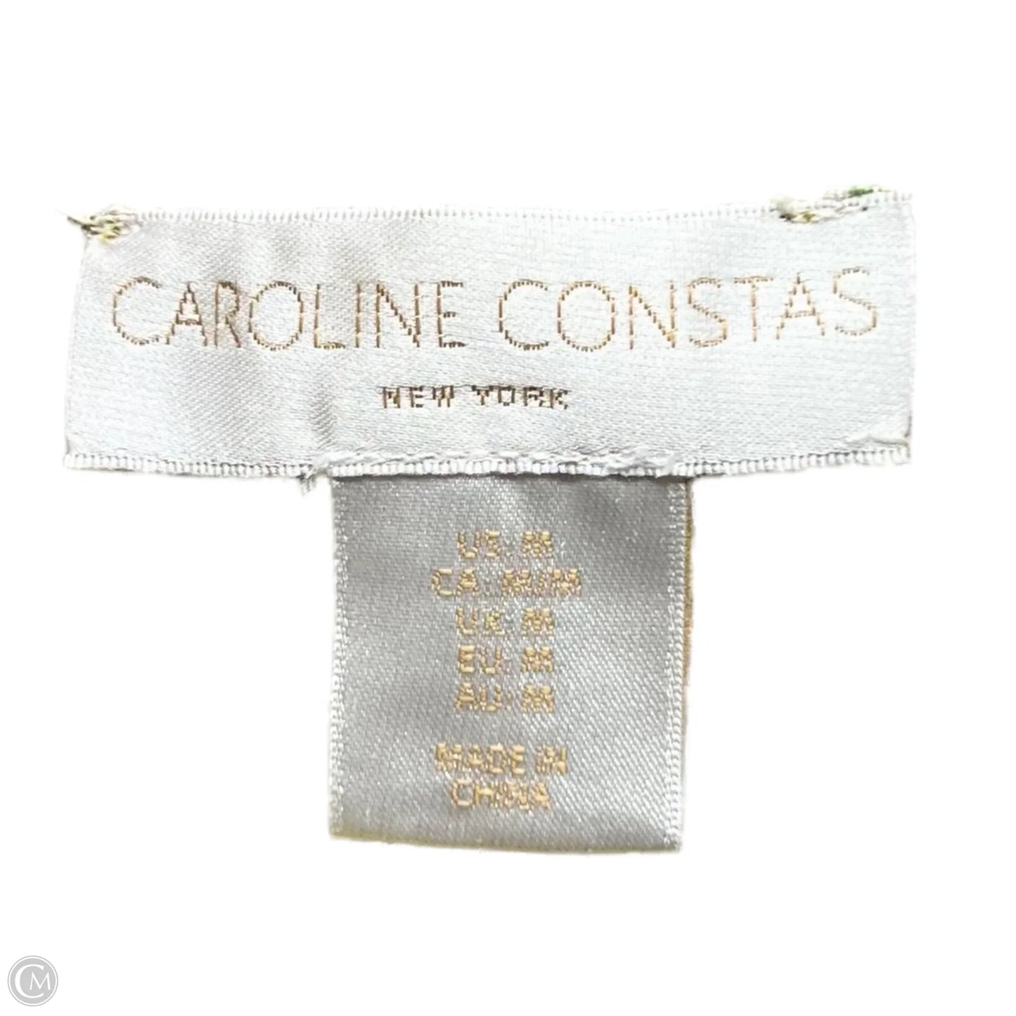 Pants Set 2pc By Caroline Constas In Green, Size: M