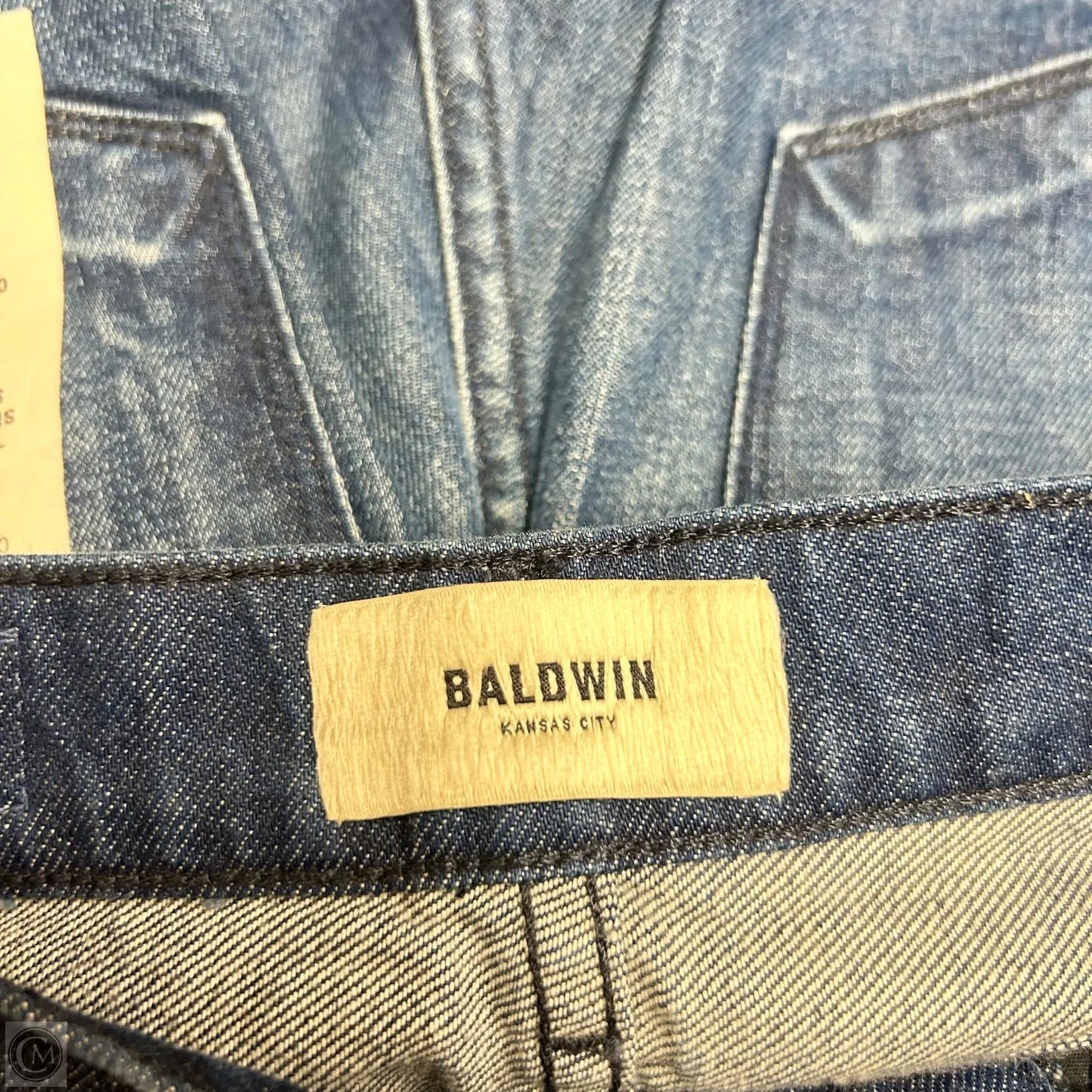 Jeans Straight By Baldwin In Blue Denim, Size: 2