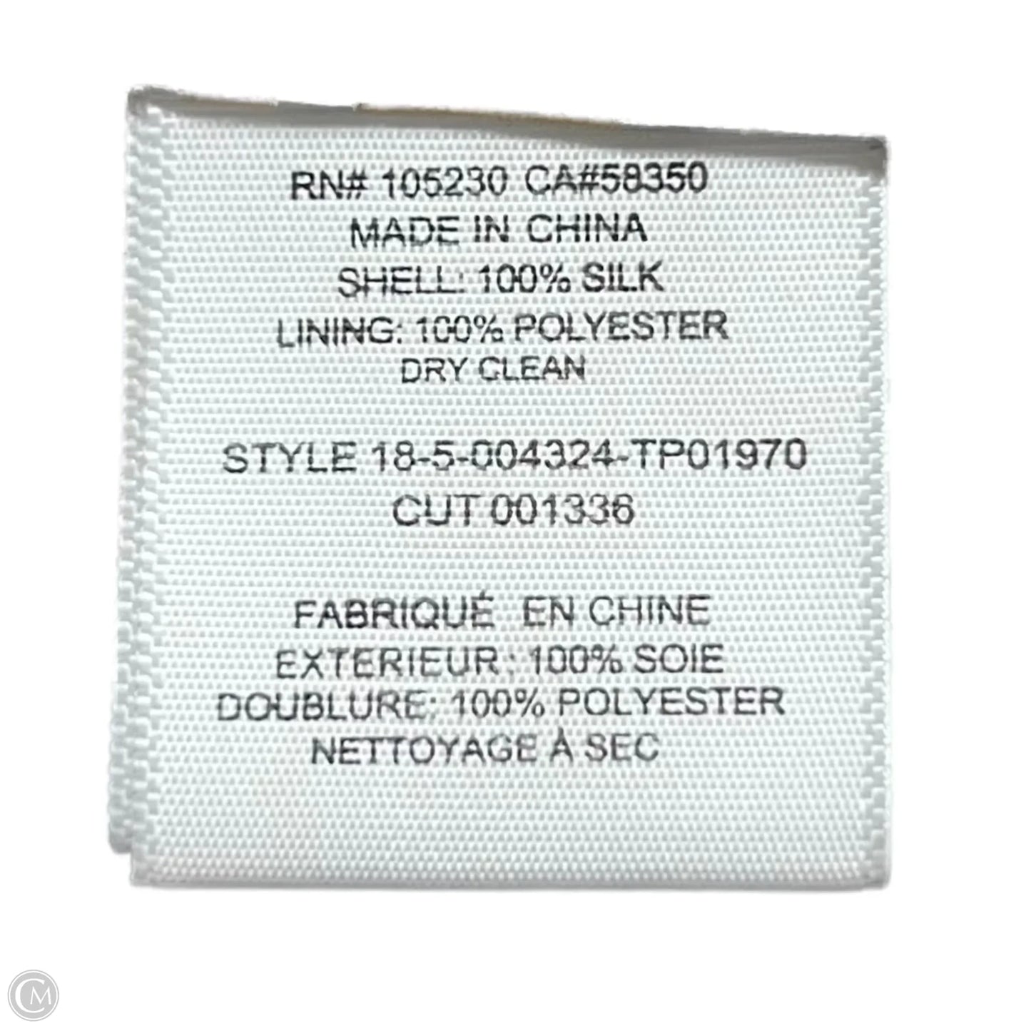 Top Short Sleeve By Joie In Black & Yellow, Size: Xl