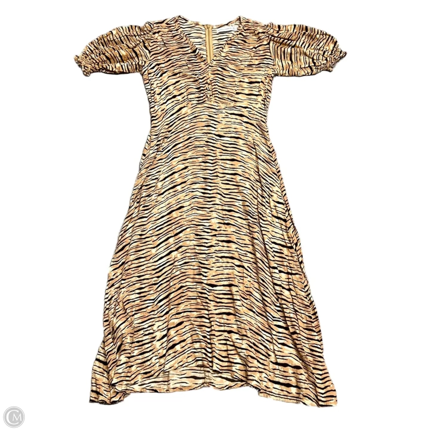 Dress Casual Maxi By Faithfull The Brand In Animal Print, Size: S