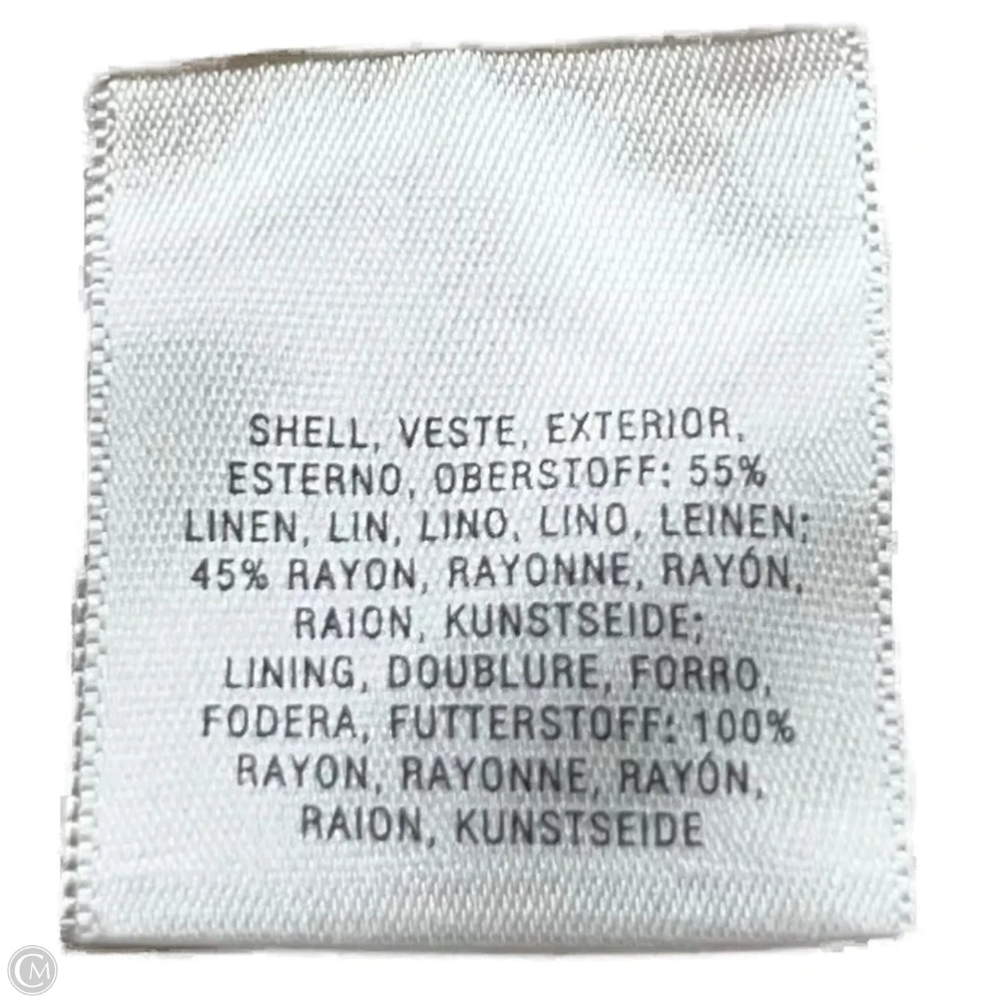 Dress Casual Midi By Anthropologie In Cream & Red, Size: S