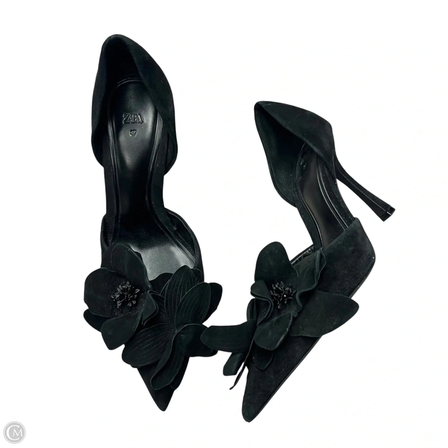 Shoes Heels Kitten By Zara In Black, Size: 6.5