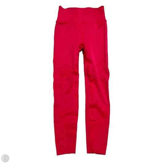Athletic Leggings By Fabletics In Red, Size: 8