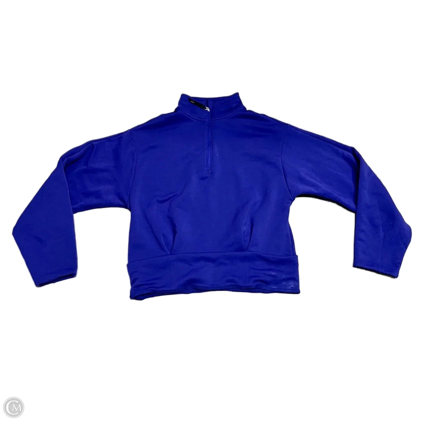 Athletic Top Long Sleeve Collar By Athleta In Blue, Size: S