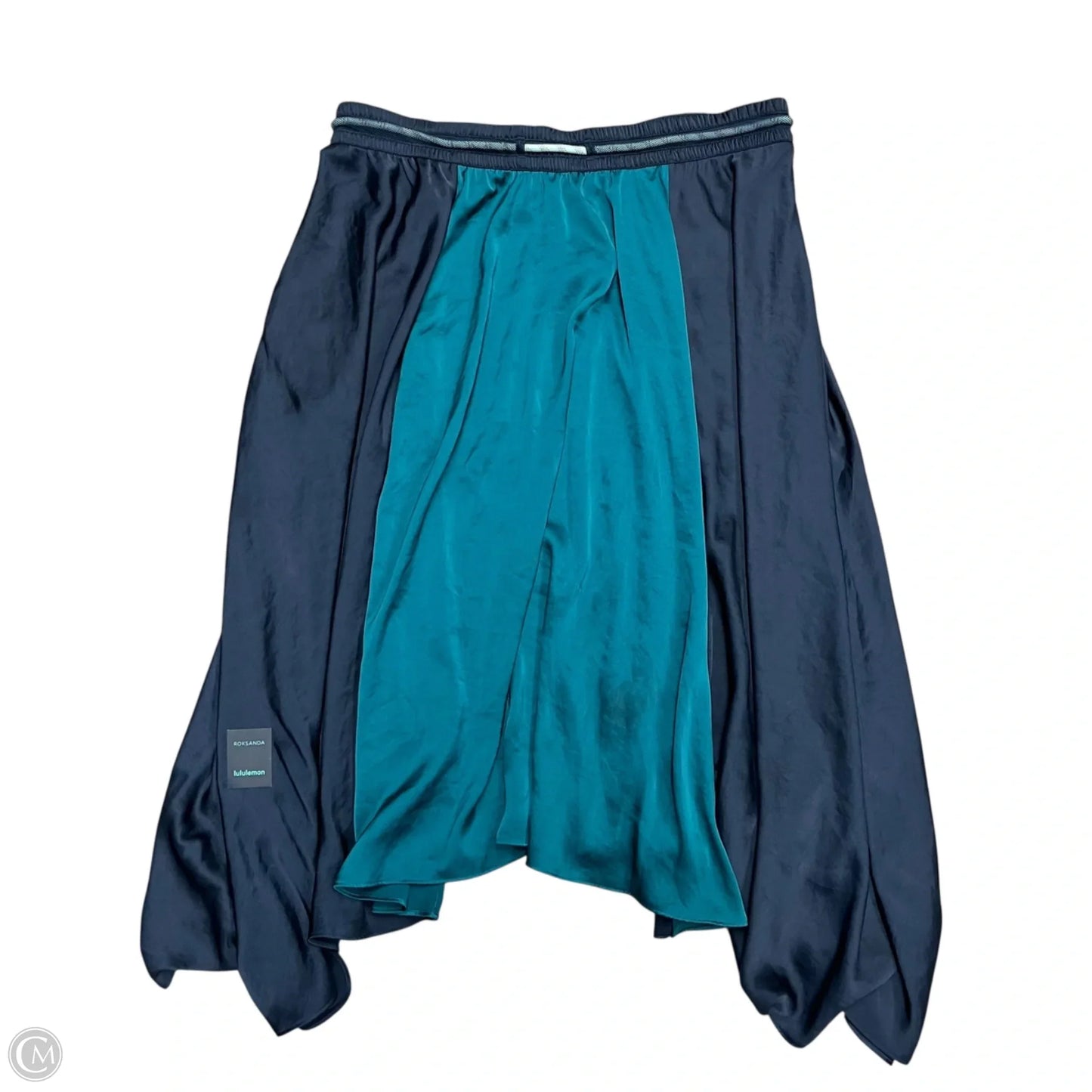 Skirt Maxi By Lululemon In Blue & Green, Size: Xxl