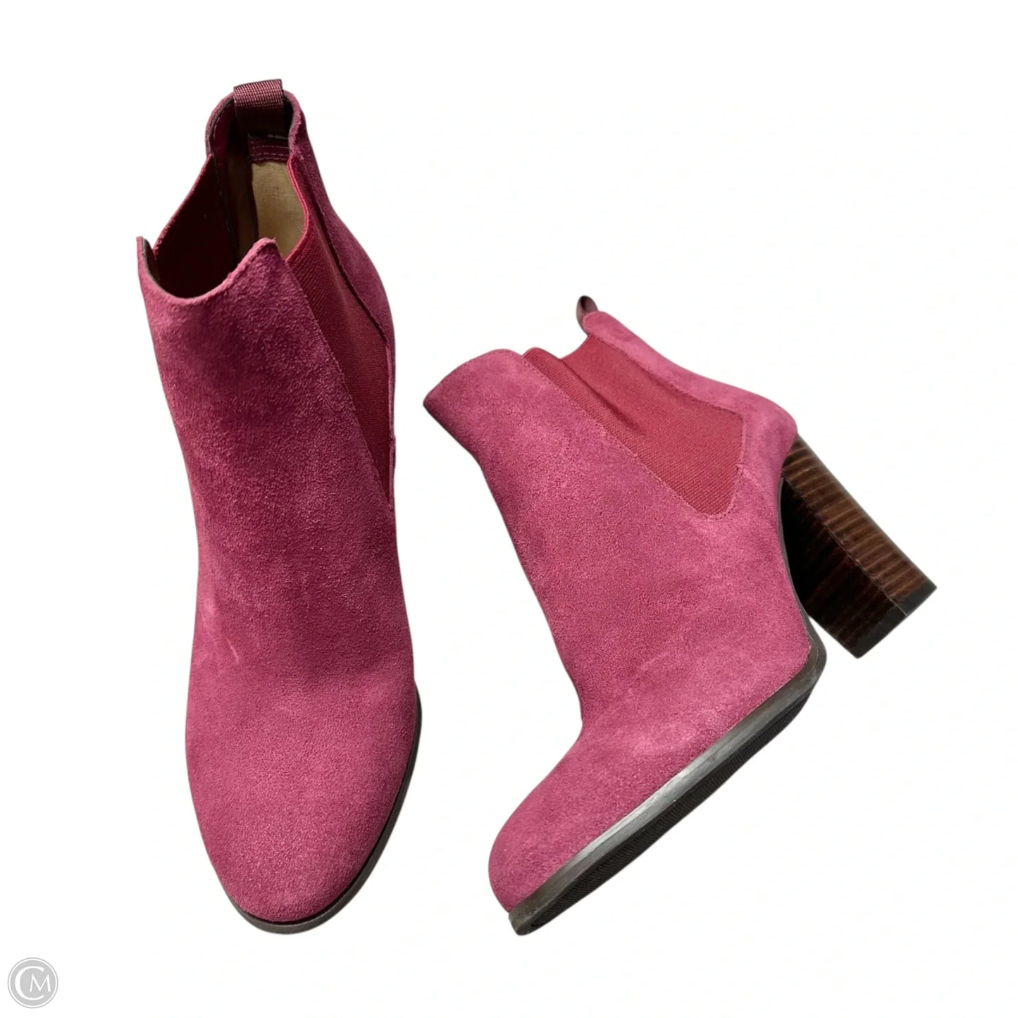 Boots Ankle Heels By Michael By Michael Kors In Red, Size: 7.5