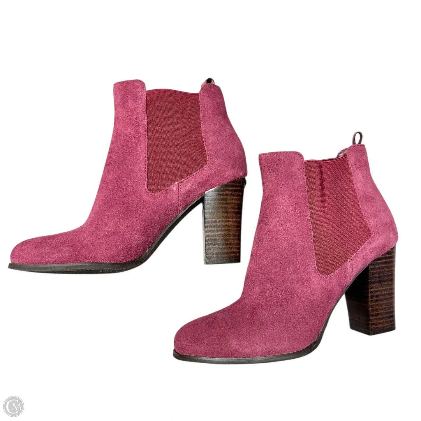 Boots Ankle Heels By Michael By Michael Kors In Red, Size: 7.5