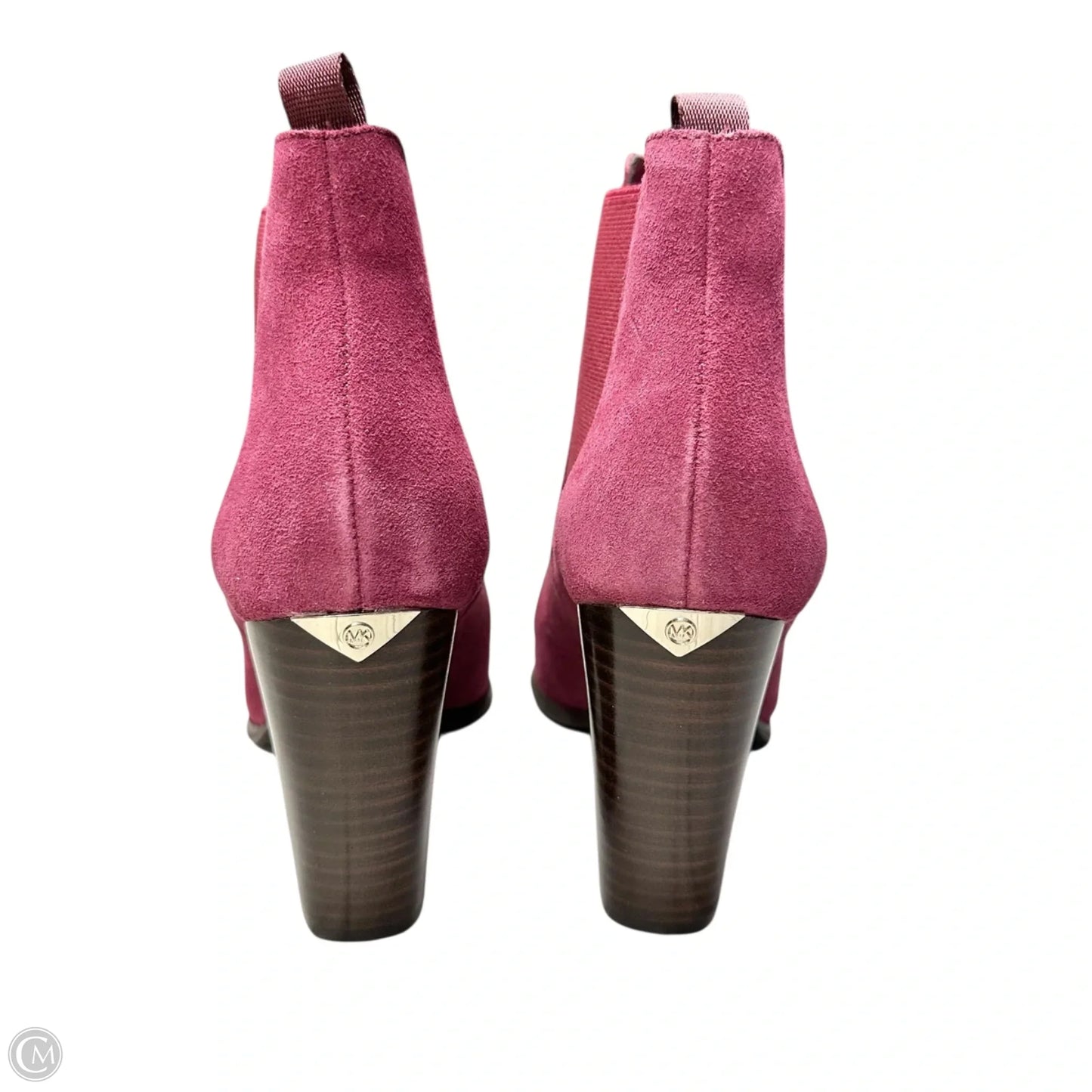 Boots Ankle Heels By Michael By Michael Kors In Red, Size: 7.5