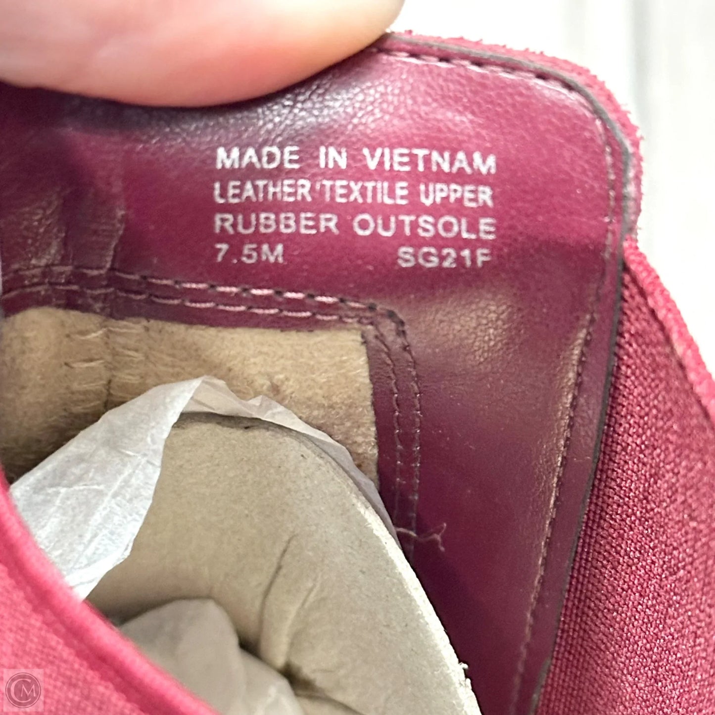 Boots Ankle Heels By Michael By Michael Kors In Red, Size: 7.5