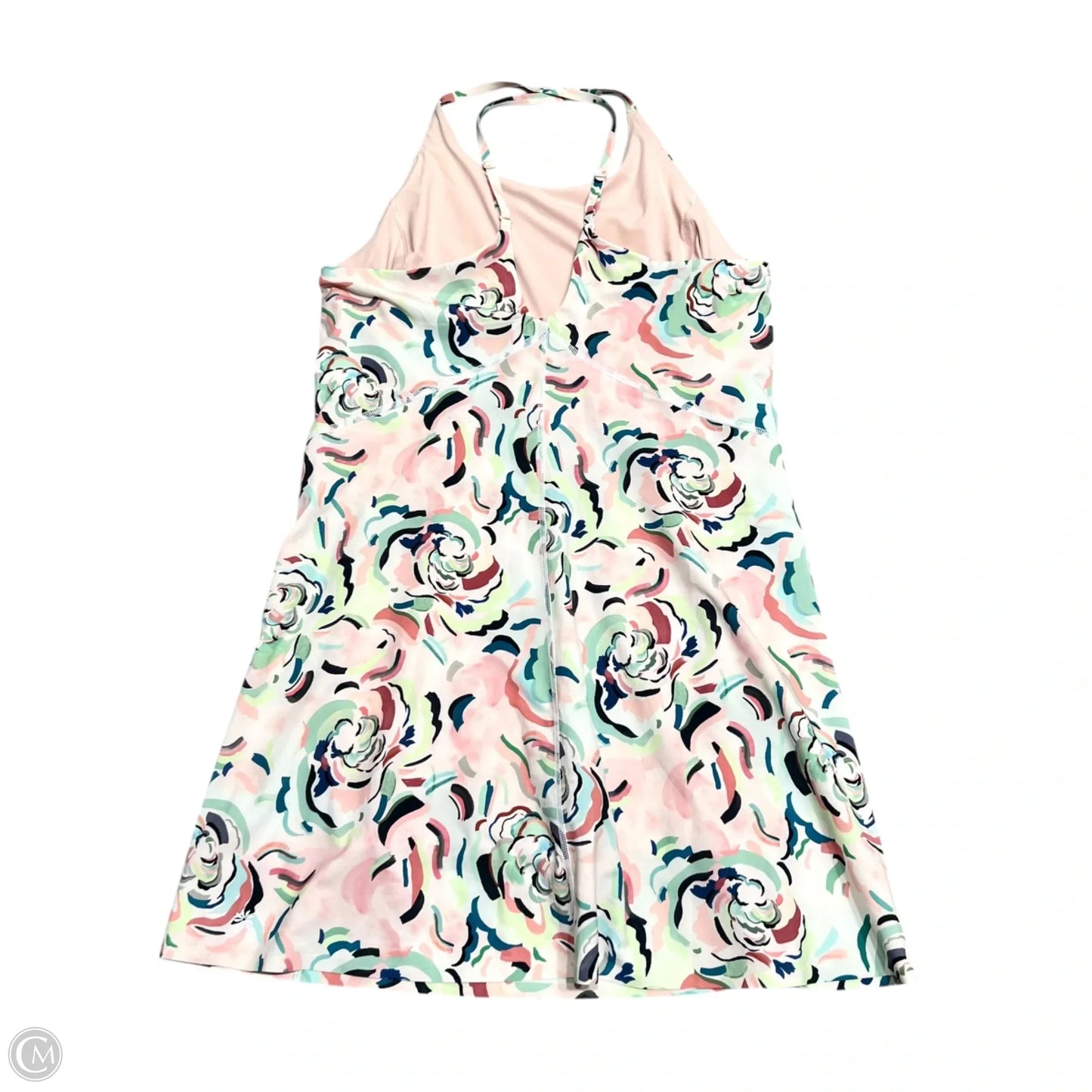 Athletic Dress By Athleta In Blue & Pink, Size: M