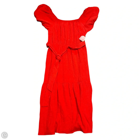 Dress Casual Maxi By Arula In Orange, Size: Xl