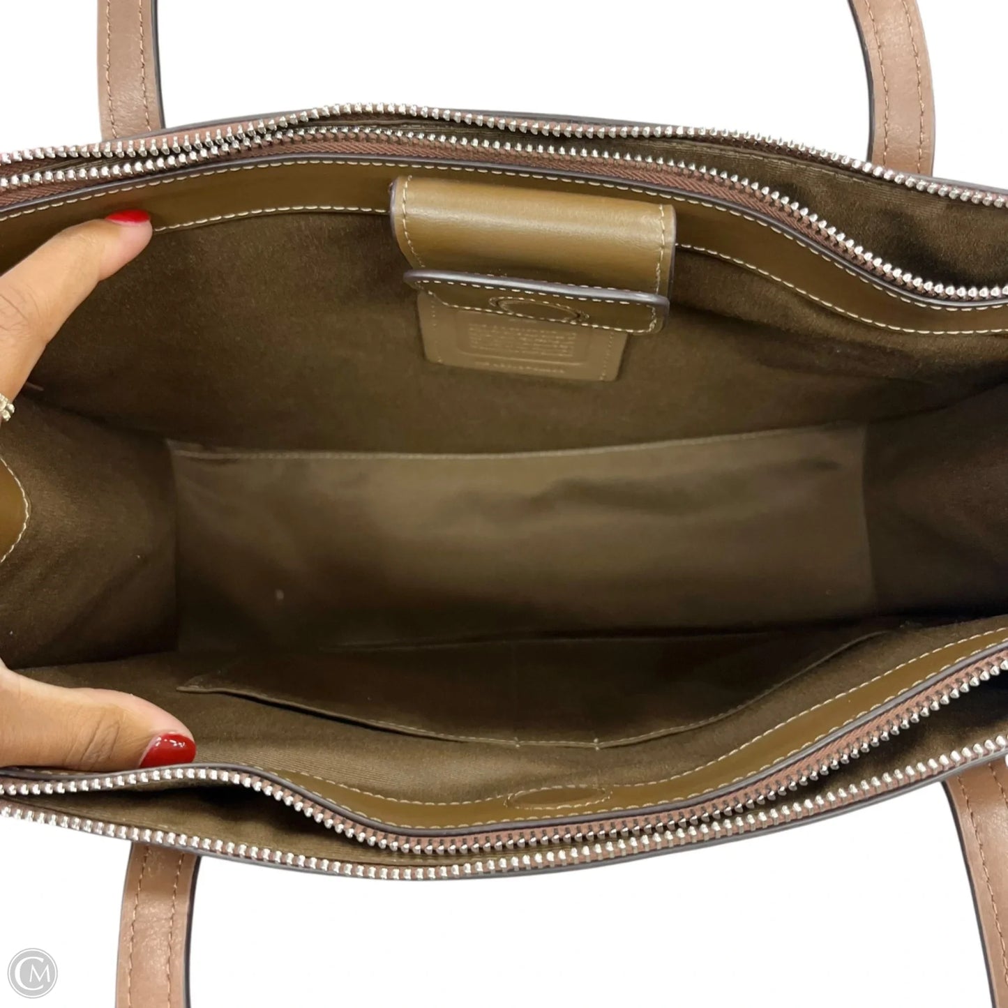 Handbag Designer By Coach, Size: Medium