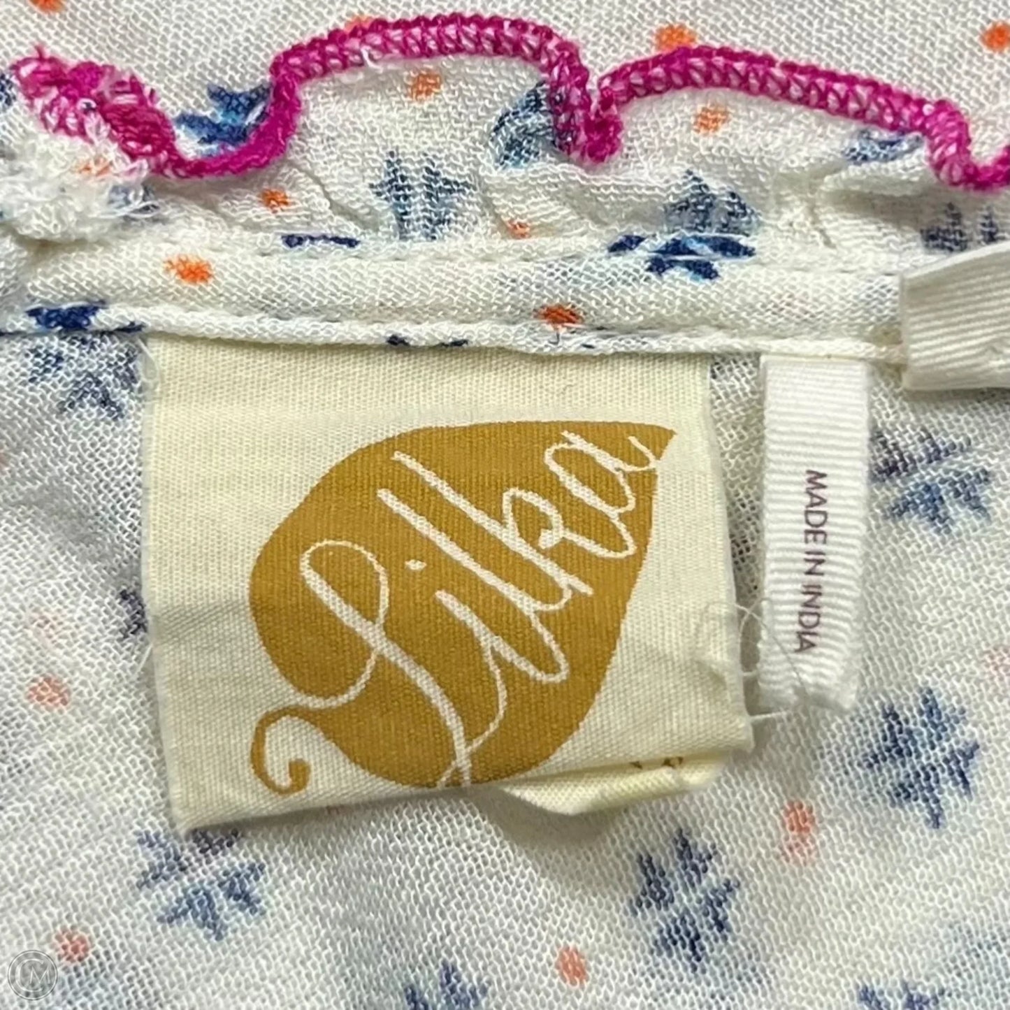 Dress Casual Midi By Lilka In Blue & Cream, Size: Xs