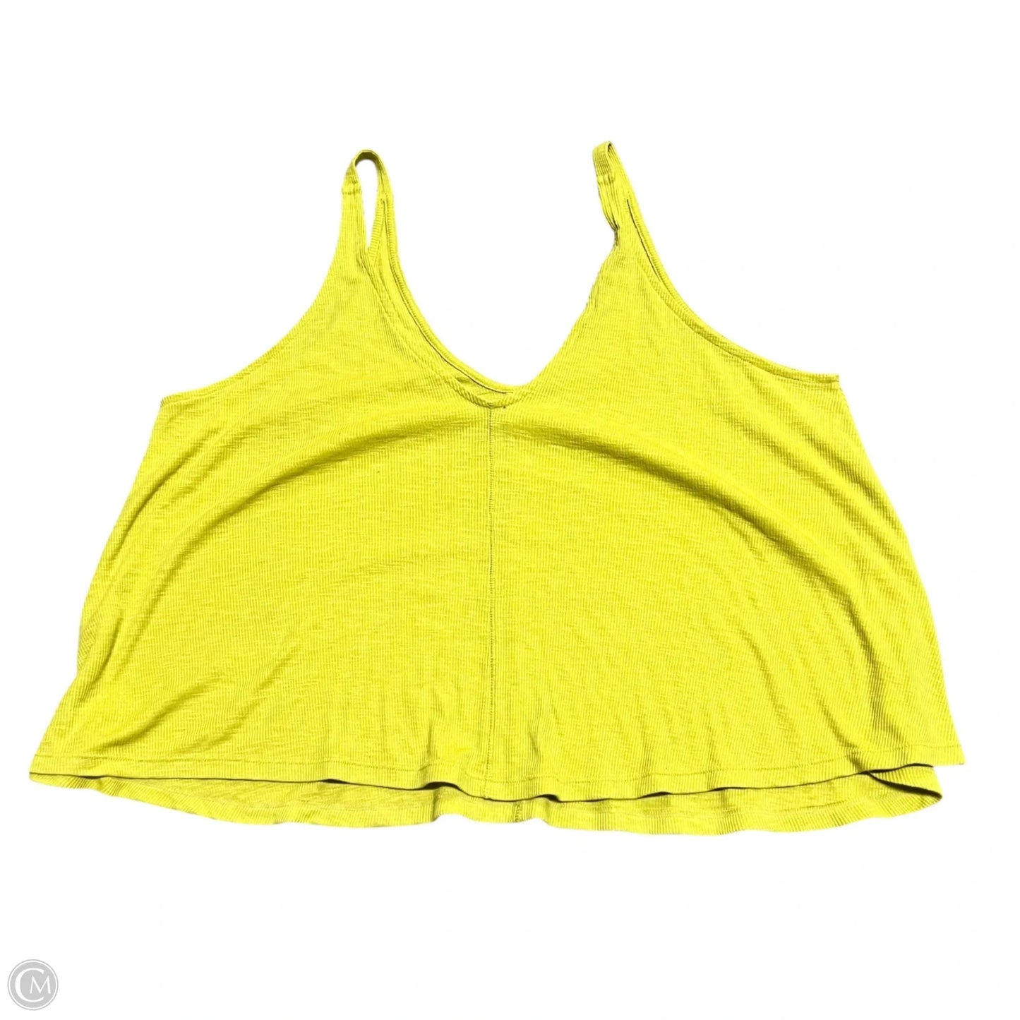 Tank Top By Free People In Chartreuse, Size: M