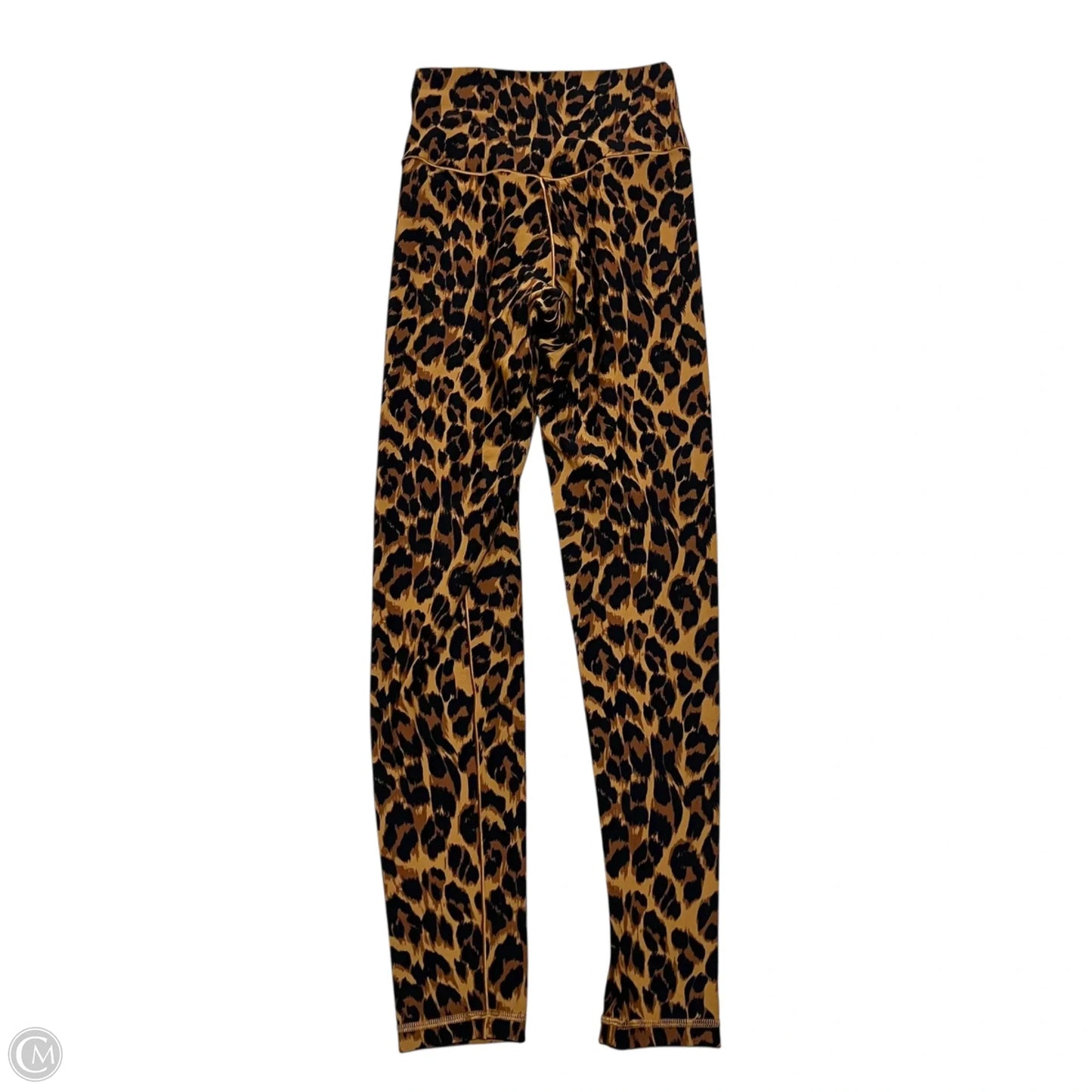Athletic Leggings By Aerie In Leopard Print, Size: 4