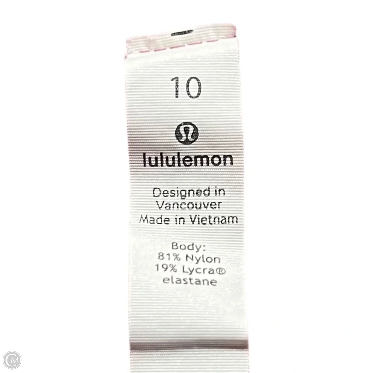 Athletic Leggings By Lululemon In Mauve, Size: 10