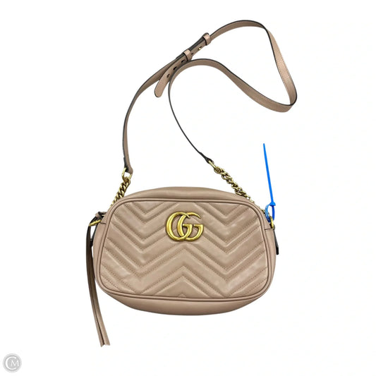 Crossbody Luxury Designer By Gucci, Size: Small