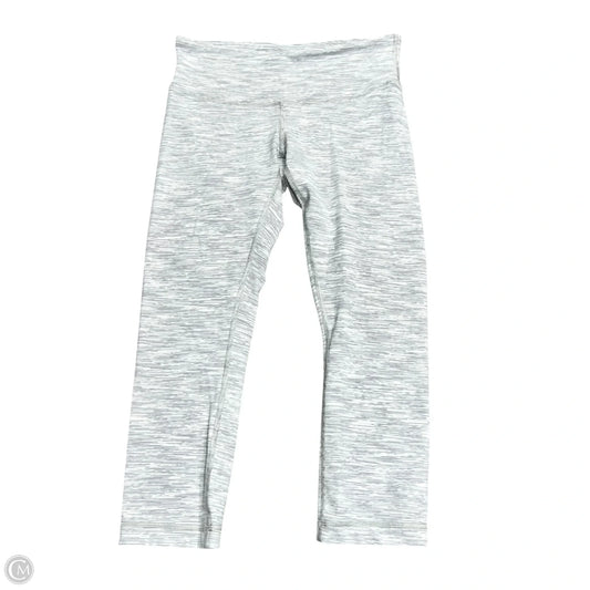 Athletic Leggings Capris By Lululemon In Grey, Size: 6