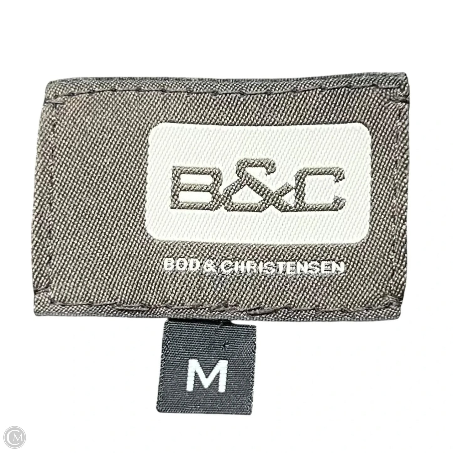 Jacket Leather By Bod And Christensen In Grey, Size: M