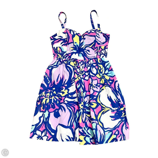 Dress Designer By Lilly Pulitzer In Blue & Pink, Size: S