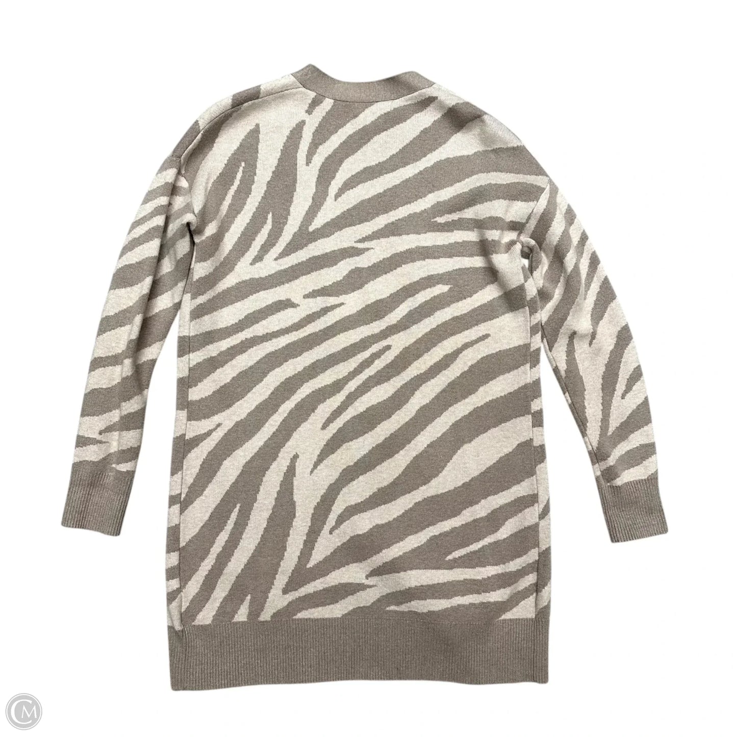 Sweater Cardigan By Cupcakes And Cashmere In Taupe, Size: Xs